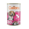 Calibra KONZERVA pro psy Adult Telecí & krůtí v omáčce 1240 g