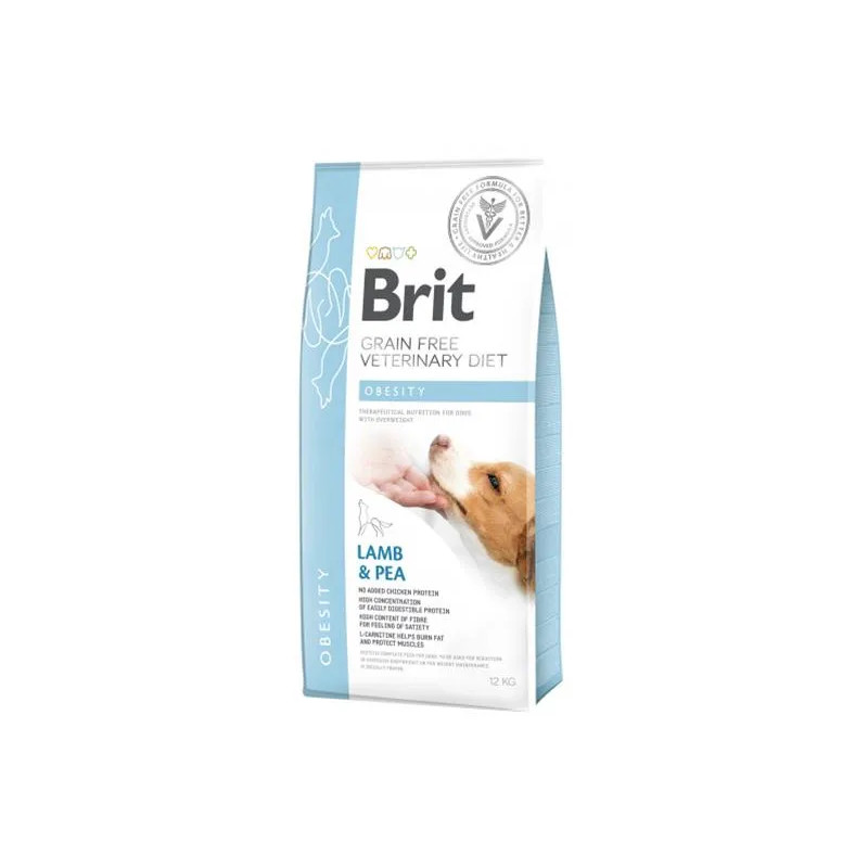 Brit Veterinary Diets GF dog Obesity 12 kg