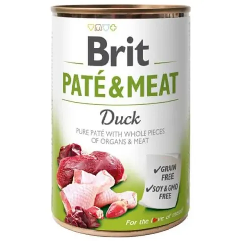 Brit Paté & Meat Kachna 400 g konzerva