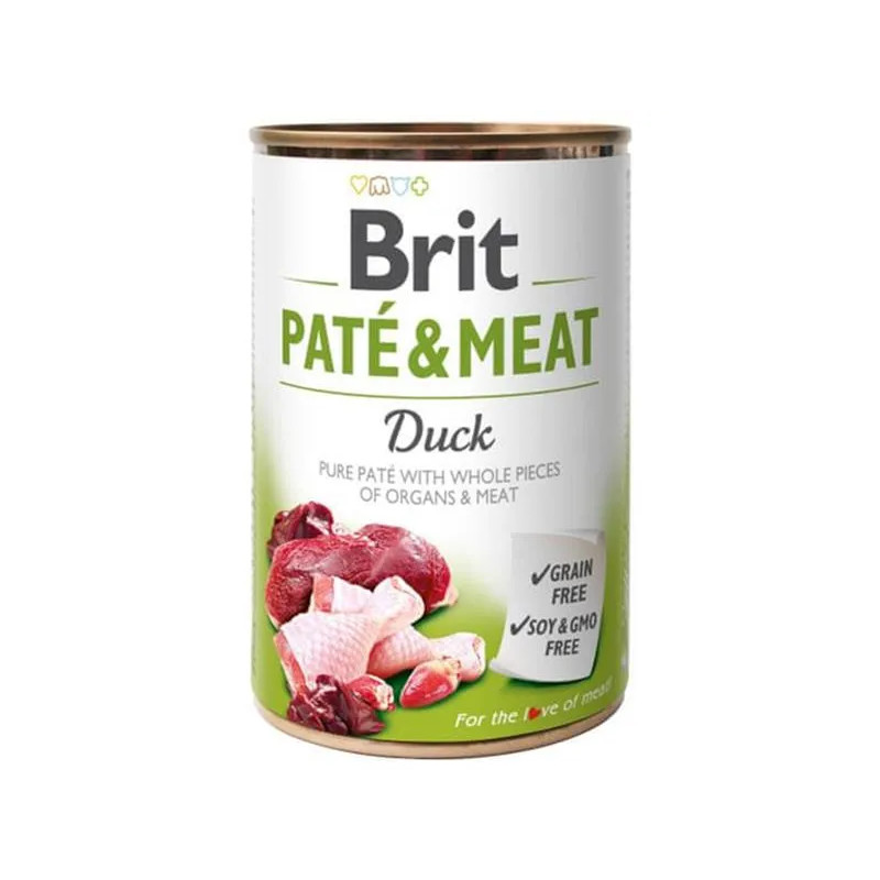 Brit Paté & Meat Kachna 400 g konzerva