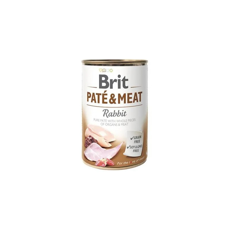 Brit Paté & Meat Králík 400 g konzerva