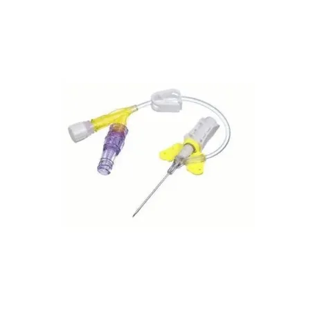Kanyla i.v. SafeVet Combi KRUUSE, 0,7 x 19 mm (24G x 3/4"), žlutá