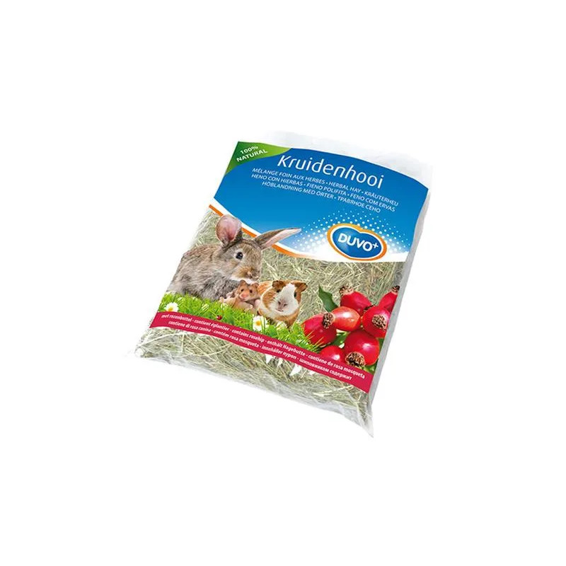 Seno DUVO+ bylinkové s šípky pro králíky a hlodavce 500 g
