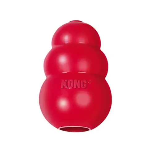 Hračka Kong Dog Classic Granát červený, přírodní guma, S do 9 kg