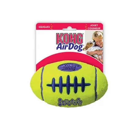 Hračka Kong Dog Airdog Míč rugby s pískátkem tenis, guma vulkanizovaná, L
