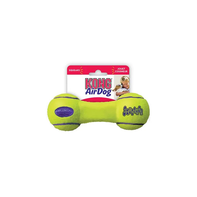 Hračka Kong Dog Airdog Činka s pískátkem tenis, vulkanizovaná guma, M