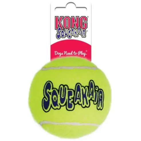 Hračka Kong Dog SqueakAir Míček s pískátkem tenis, guma vulkanizovaná, XL