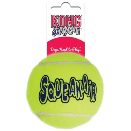 Hračka Kong Dog SqueakAir Míček s pískátkem tenis, guma vulkanizovaná, XL