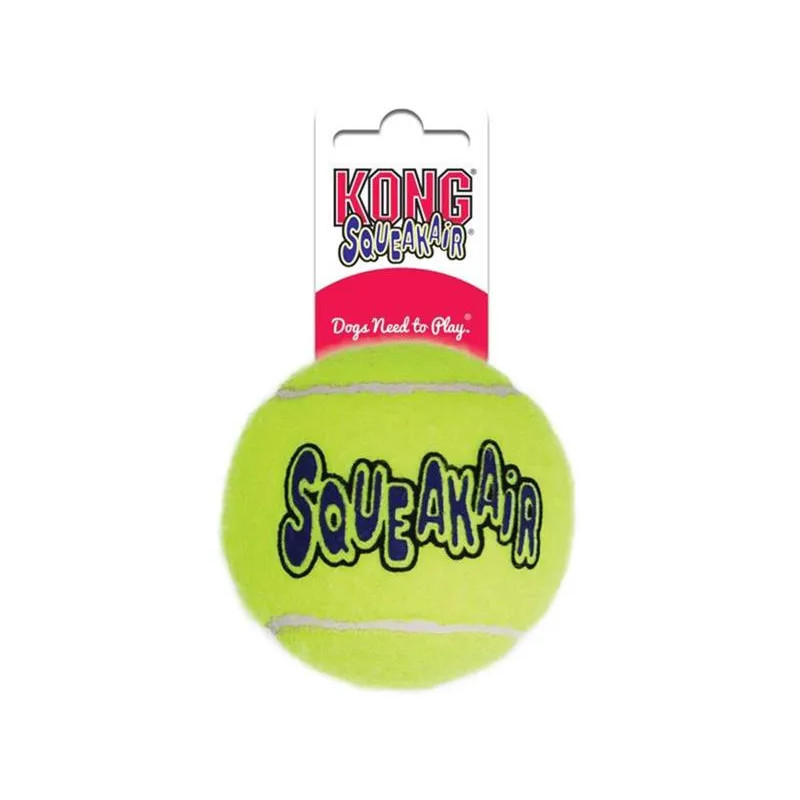 Hračka Kong Dog SqueakAir Míček s pískátkem tenis, guma vulkanizovaná, XL