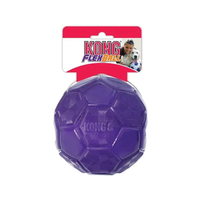 Hračka Kong Dog FlexBall Míček, termoplastická guma, průměr 14 cm