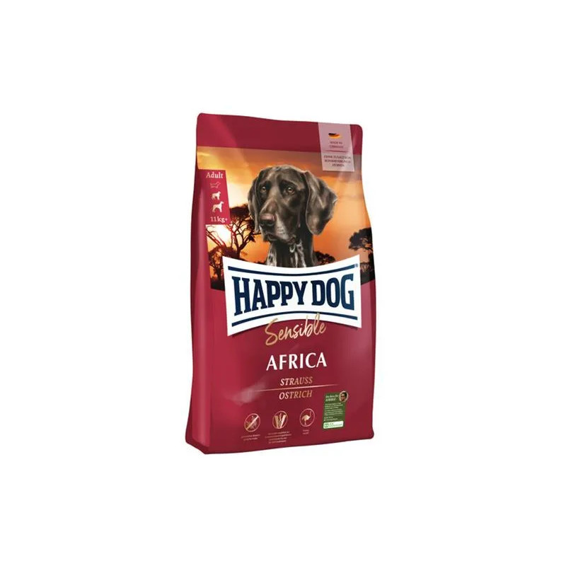 Happy Dog SUPER PREMIUM - Supreme SENSIBLE - Afrika pštros a brambory 1 kg