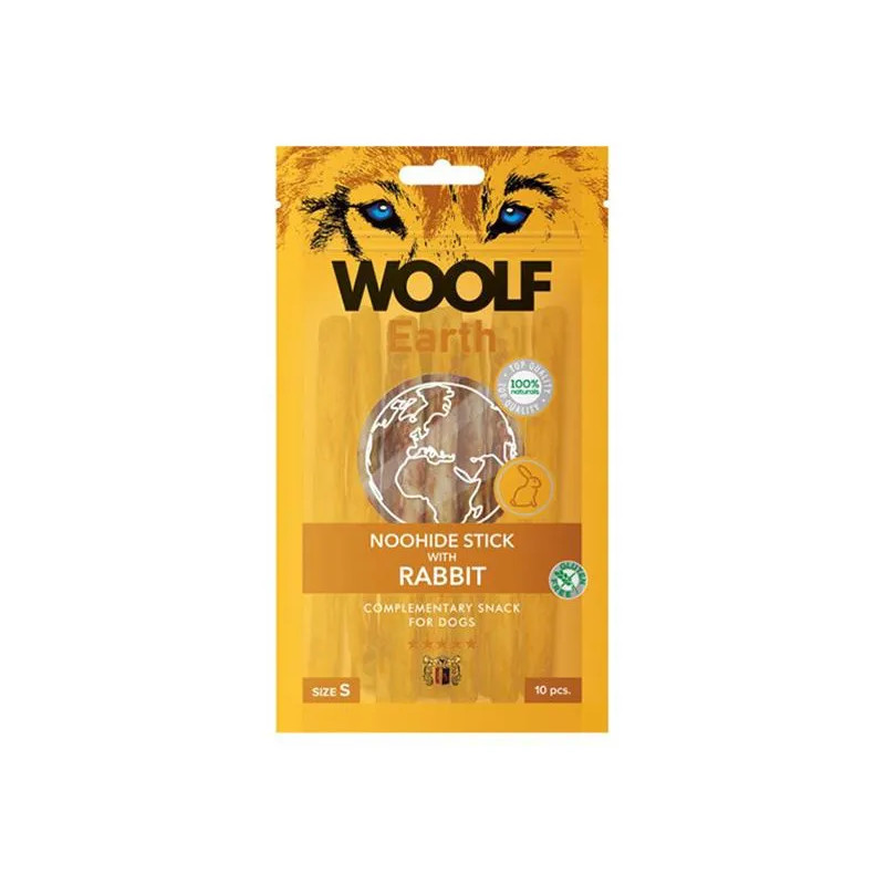 Pamlsek Woolf Dog Earth NOOHIDE S Rabbit 90 g