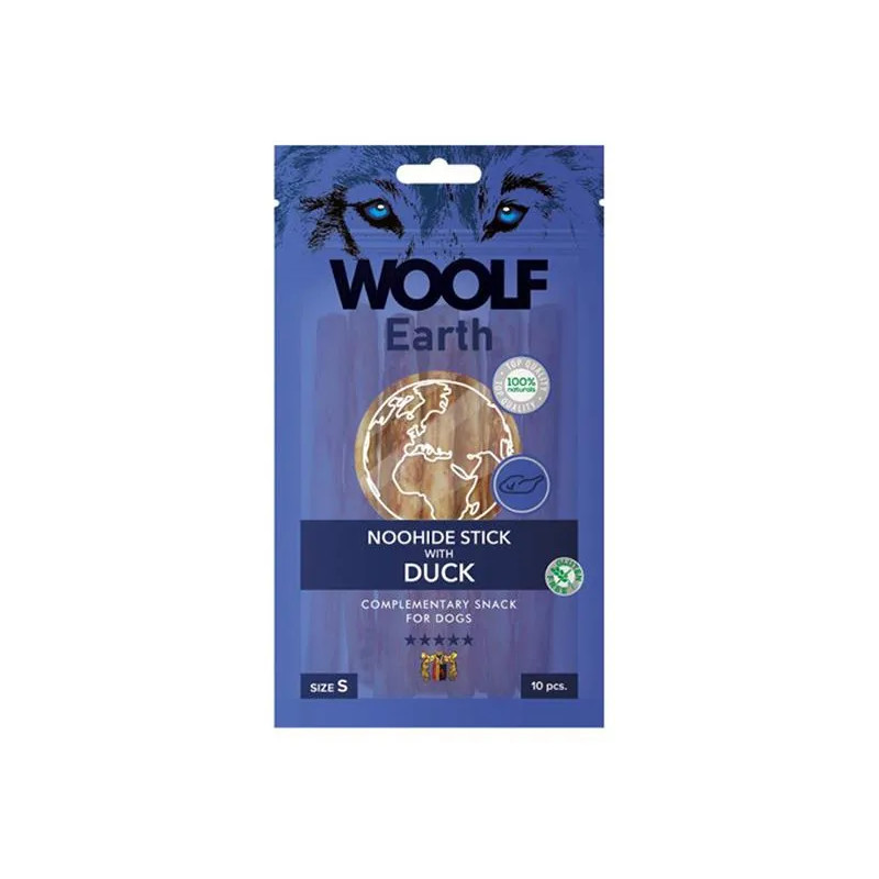 Pamlsek Woolf Dog Earth NOOHIDE S Duck 90 g