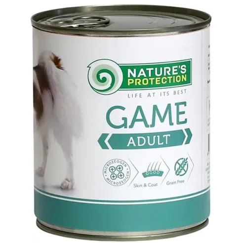 Natures P KONZERVA pes dospělý zvěřina 800 g