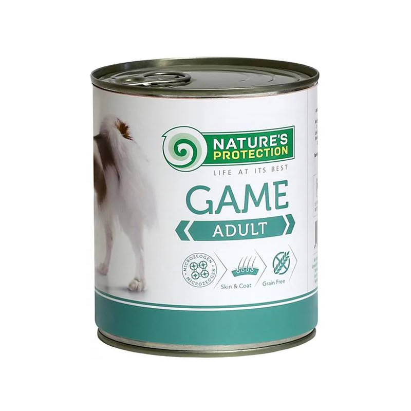 Natures P KONZERVA pes dospělý zvěřina 800 g