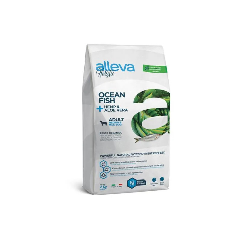 Alleva HOLISTIC pes dospělý střední & maxi oceánské ryby 2 kg