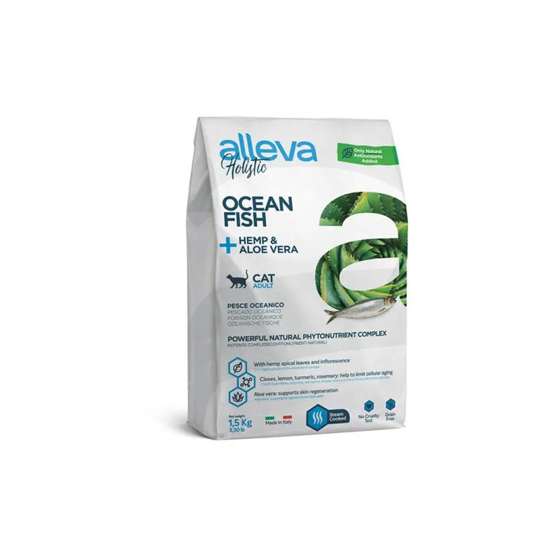 Alleva HOLISTIC kočka dospělá mořské ryby 1,5 kg