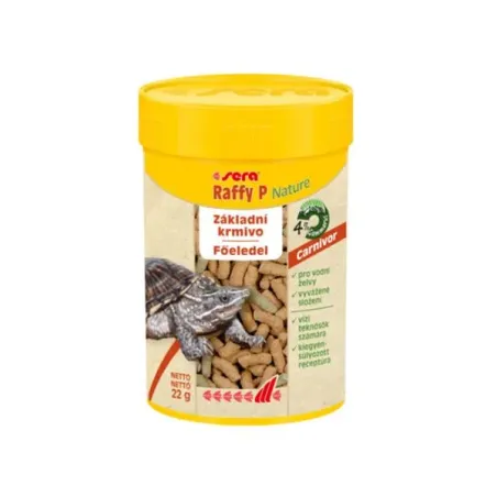 Sera Raffy P Nature krmivo pro masožravé plazy a vodní želvy 100 ml