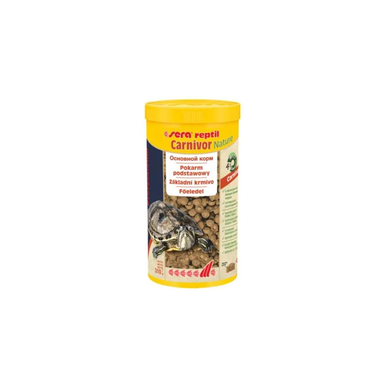 Sera Reptil Professional Carnivor Nature krmivo pro masožravé plazy a vodní želvy 1000 ml