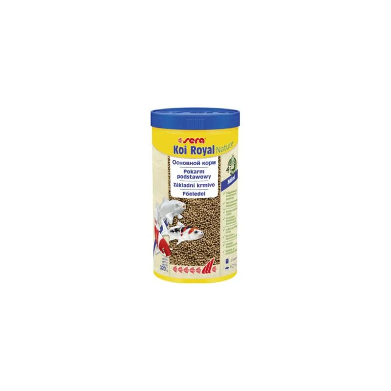 Sera Koi Royal Natural mini krmivo pro malé Koi 1000 ml