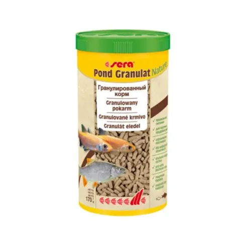 Sera Pond Granulat Nature krmivo pro ryby v jezírku 3800 ml