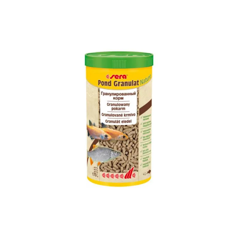 Sera Pond Granulat Nature krmivo pro ryby v jezírku 3800 ml