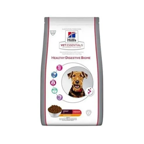 HILLS VE Canine Adult Medium Healthy Digestive Biome 2 kg NOVÉ