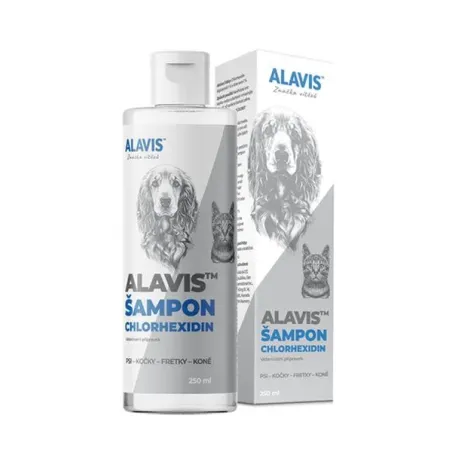 ALAVIS Šampon chlorhexidin 250 ml