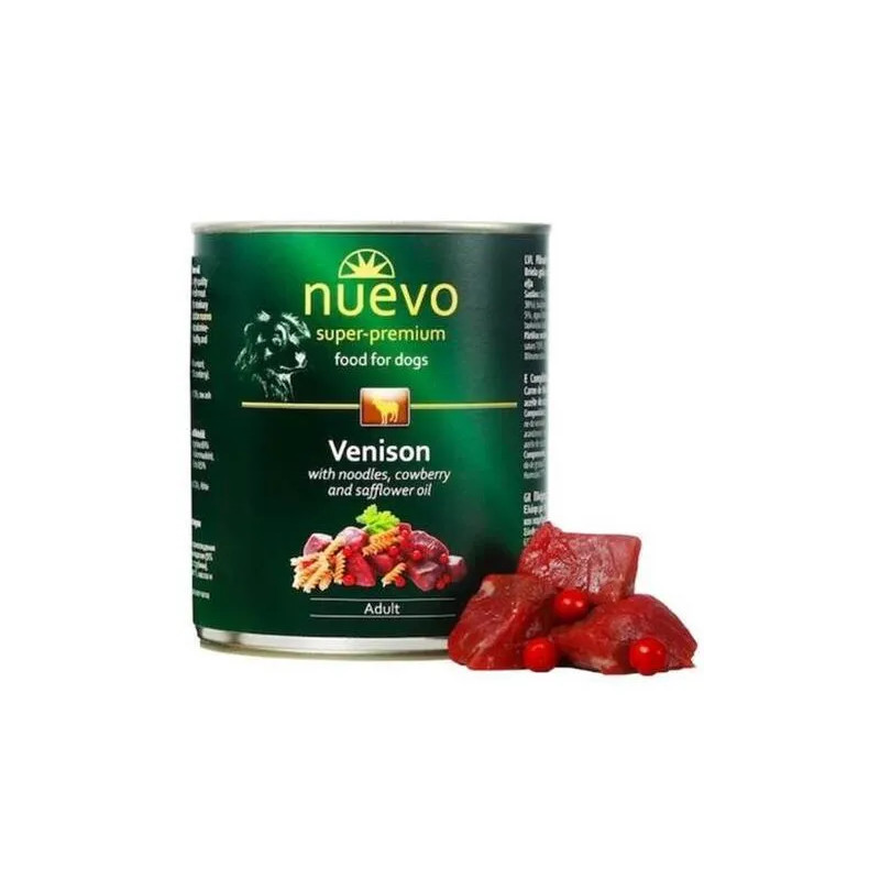 NUEVO dog Adult Venison Menue bal. 6 x 800 g konzerva
