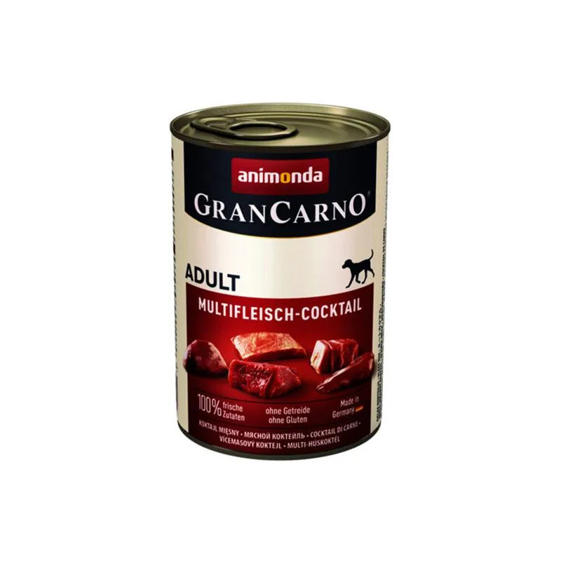 Animonda GRANCARNO® pes adult multi-masový koktejl bal. 6 x 400g konzerva