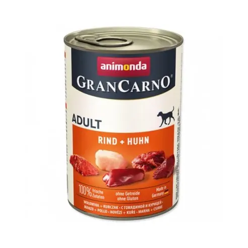 Animonda GRANCARNO® pes dospělý hovězí a kuře bal. 6 x 400g konzerva