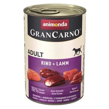 Animonda GRANCARNO® dog adult hovězí a jehně bal. 6 x 400g konzerva
