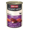 Animonda GRANCARNO® dog adult hovězí a jehně bal. 6 x 400g konzerva