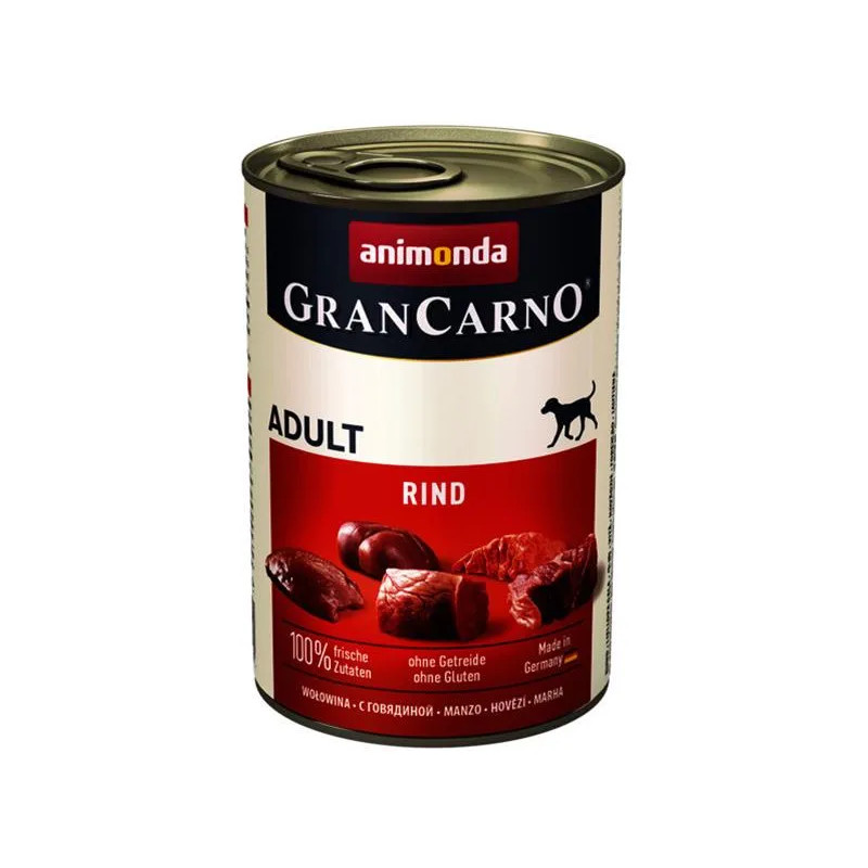 Animonda GRANCARNO® dog adult hovězí bal. 6 x 400g konzerva