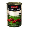 Animonda GRANCARNO® pes adult hovězí a kachní srdíčka bal. 6 x 400g konzerva