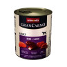 Animonda GRANCARNO® pes dospělý hovězí a jehněčí bal. 6 x 800g konzerva