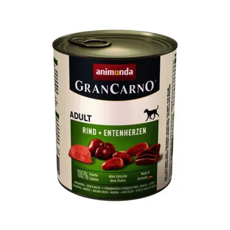Animonda GRANCARNO® pes dospělý hovězí a kachní srdíčka bal. 6 x 800g konzerva