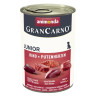 Animonda GRANCARNO® dog junior hovězí a krůtí srdíčka bal. 6 x 400g konzerva