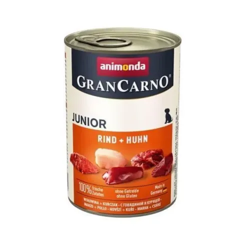 Animonda GRANCARNO® dog junior hovězí a kuře bal. 6 x 400g konzerva
