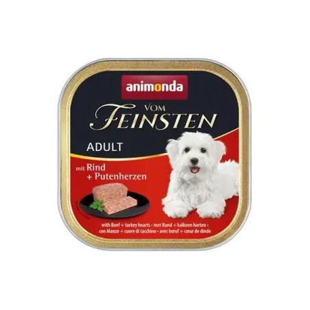 Animonda Vom Feinsten dog ADULT hovězí a krůtí srdíčka bal. 11 x 150 g