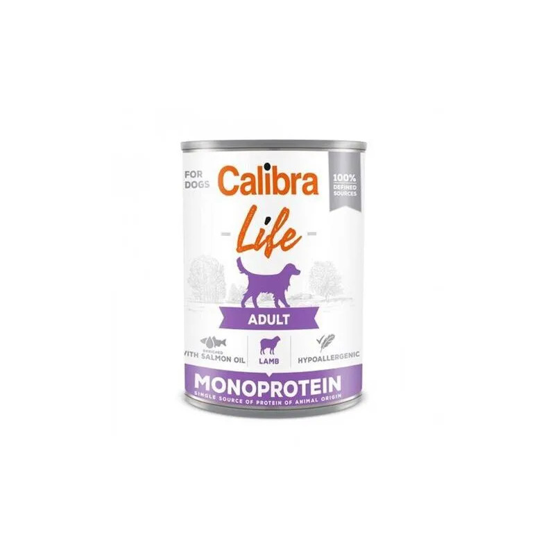 Calibra KONZERVA pes Adult Life Jehněčí 6 x 400g
