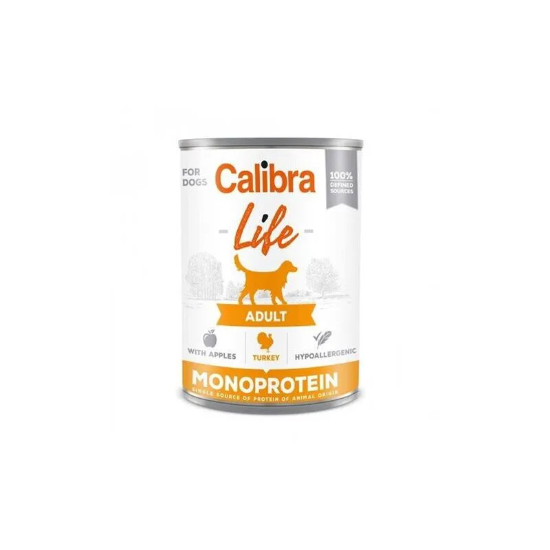 Calibra KONZERVA pes Adult Life Krůta & Jablko 6 x 400g