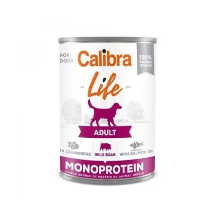 Calibra KONZERVA dog Adult Life Divoké prase & Brusinky 6 x 400g