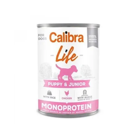 Calibra KONZERVA dog Puppy & Junior Life Kuře & Rýže 6 x 400g
