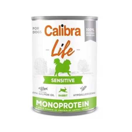 Calibra KONZERVA pes Adult Life sensitive Králík 6 x 400g