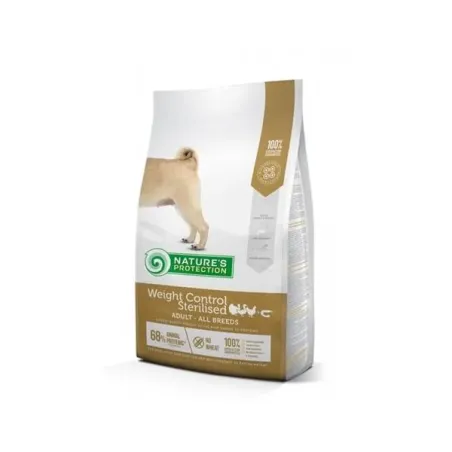 Natures P dog adult weight control sterilised drůbež s krillem všechna plemena 4 kg