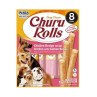 Pamlsek Inaba Churu Rolls dog Kuře s lososem 8 x 8 ks 768 g