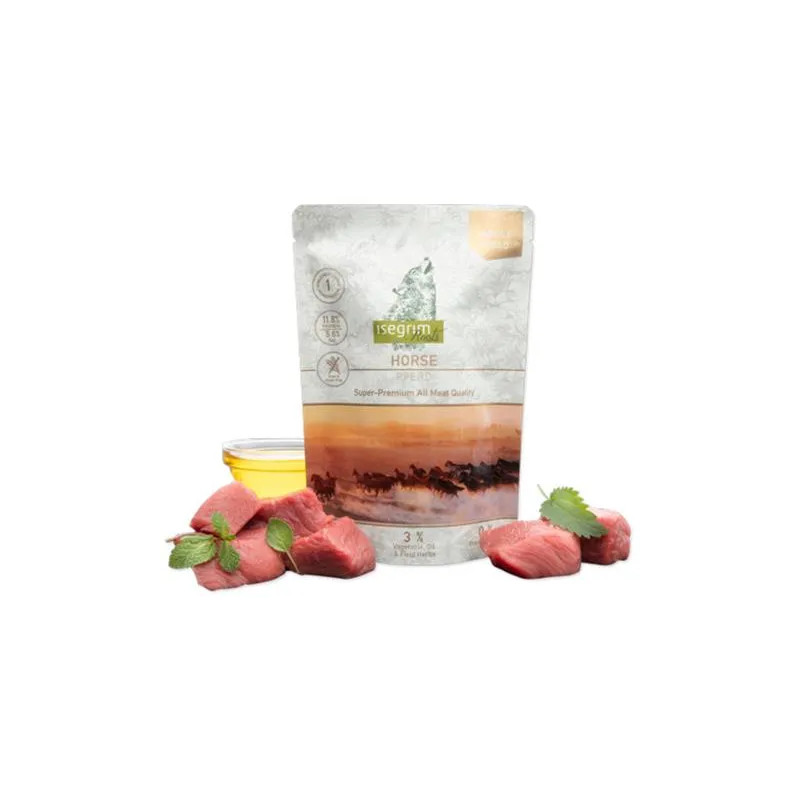 ISEGRIM dog Monoprotein Isegrim Roots, Kůň bal. 7 x 410 g kapsičky