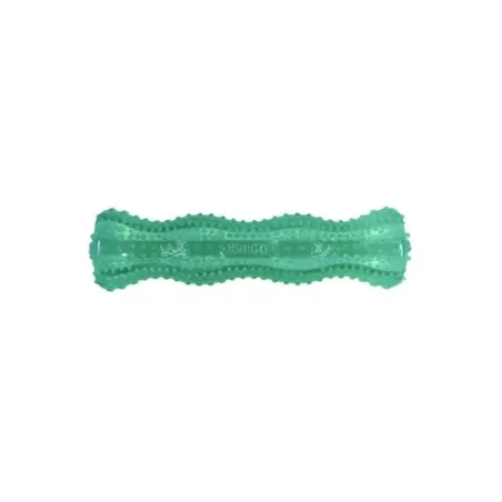 Hračka Kong Dog Squeezz Dental Tyč, plnící, modro-zelená, termoplastická guma, M