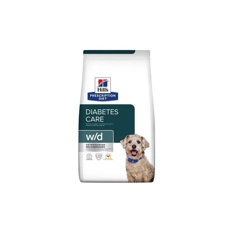 HILLS Diet Canine w/d Dry NEW 4 kg